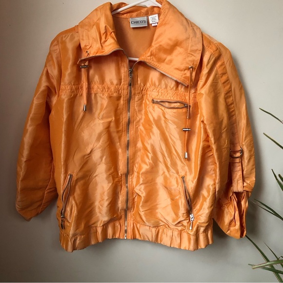 Chicos extremely 80s orange jacket
Tag size 1 fits a medium - Picture 1 of 4
